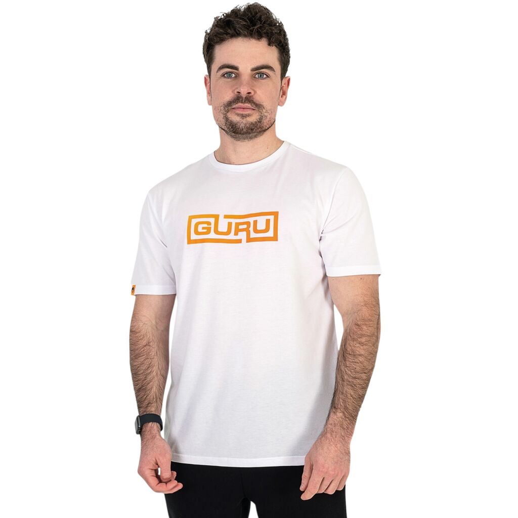 Guru Gradient Connect Tee | White | Feeder & Match Bekleidung | T-Shirt
