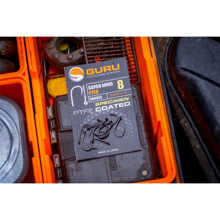Guru Super MWG Size 12 (Barbed/Eyed)