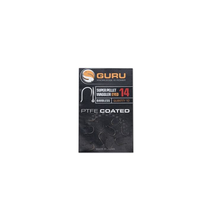 Guru Super Pellet Waggler Hook (Barbless/Eyed)