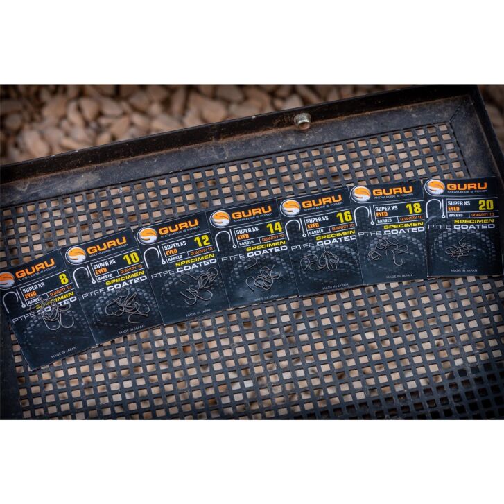 Guru Super XS Size 14 (Barbed/Eyed)