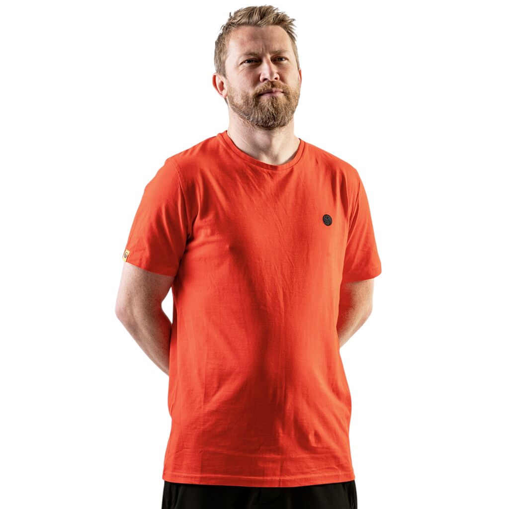 Guru Semi Logo Tee Red | Feeder & Match Bekleidung | T-Shirt