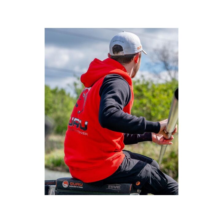 Guru Hoodie Red/Black