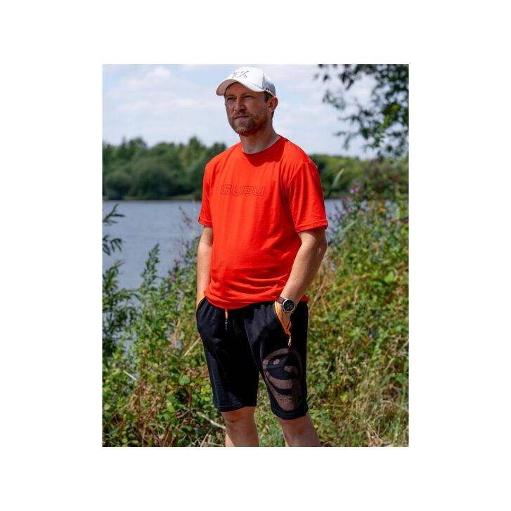 Guru Jersey Shorts Black