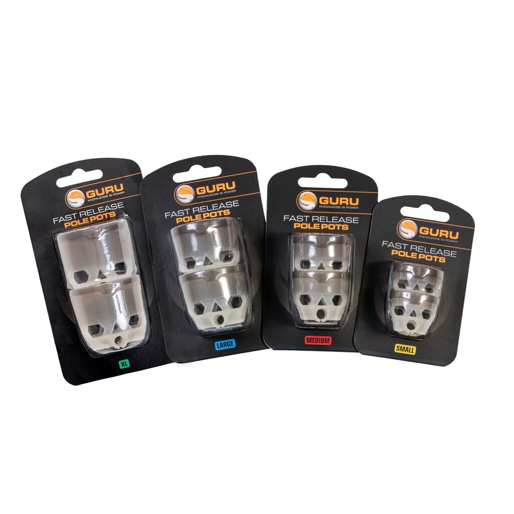 Guru Fast Release Pole Pots | Feeder & Match toebehoren | Voer en aasbakken