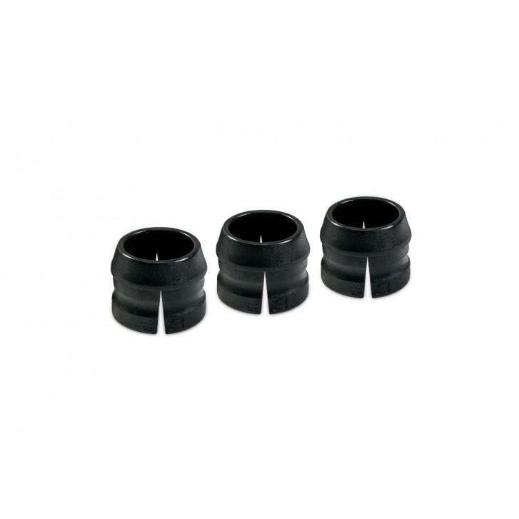 Guru No 3 Section Nose Cone Black  x3 pcs