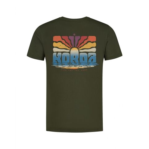 Korda Dawn Vibes Tee | Dark Olive