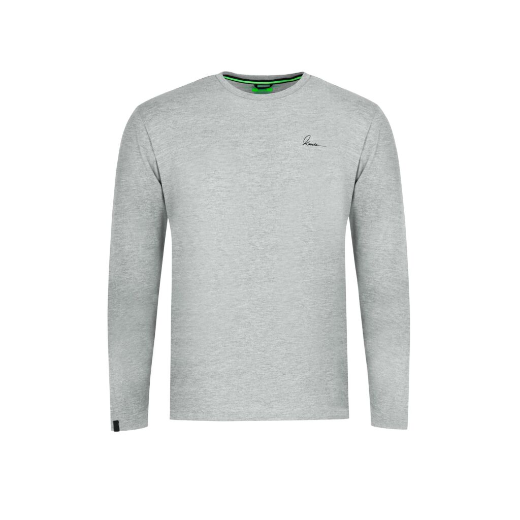 Korda Minimal Tee LS | Heather Grey | Truien