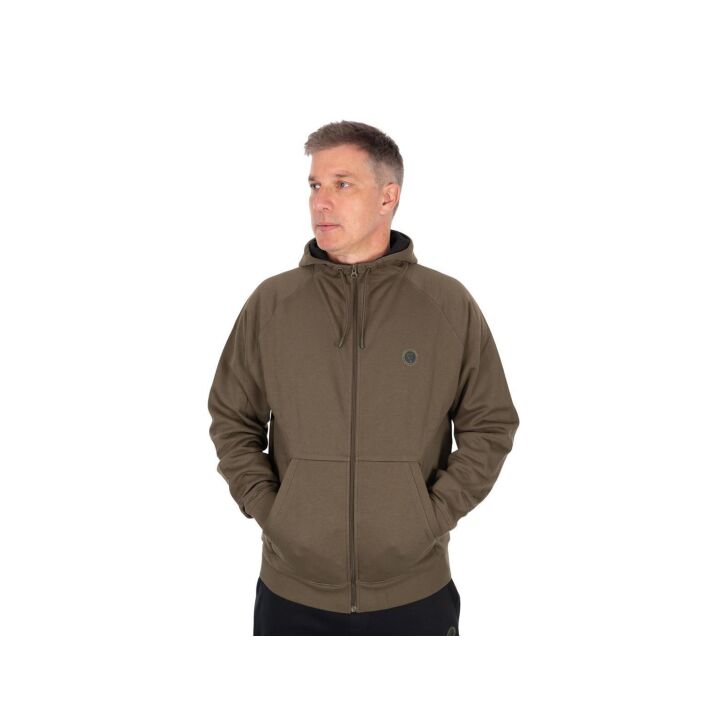 Fox Collection Zipped Hoody - Green