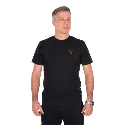 Fox Classic T - Black / Orange - M