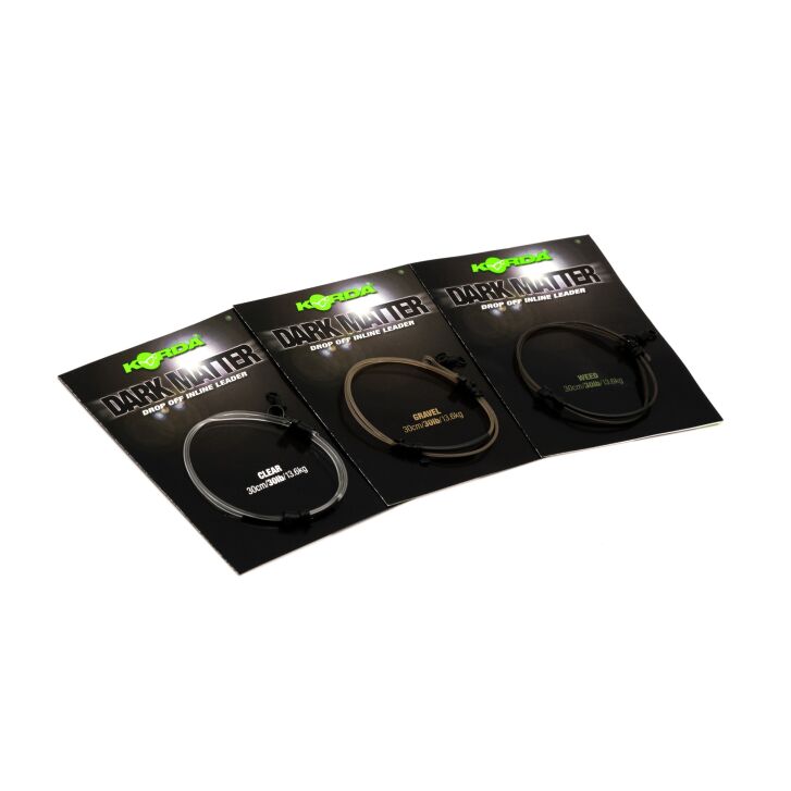 Korda Dark Matter Leader Drop Off Inline Clear 30lb 30cm