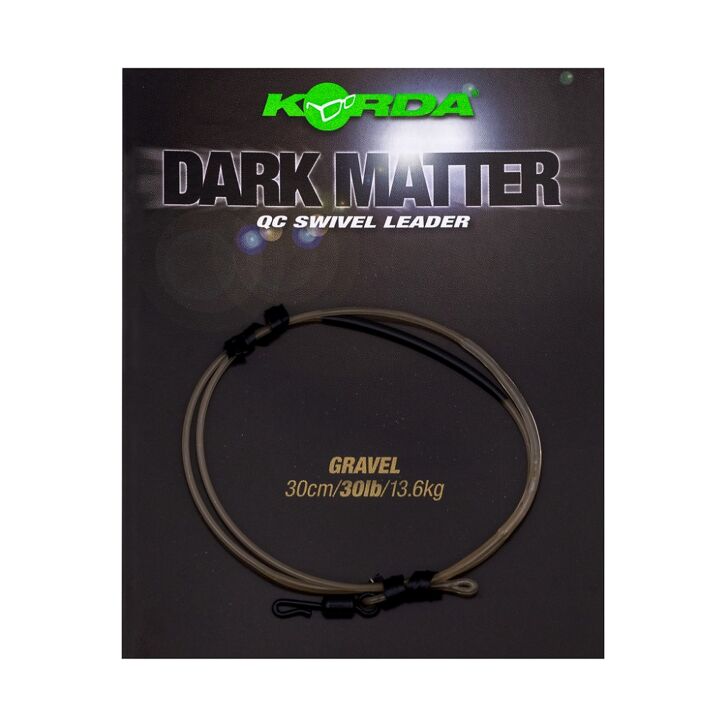 Korda Dark Matter Leader QC Swivel 30lb 30cm