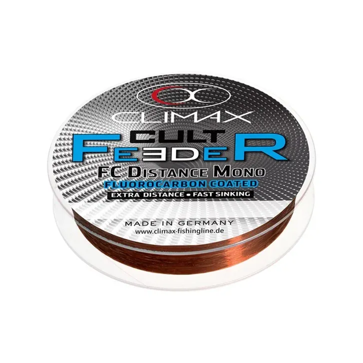 Climax Cult Feeder Distance Mono Goldbraun 200m