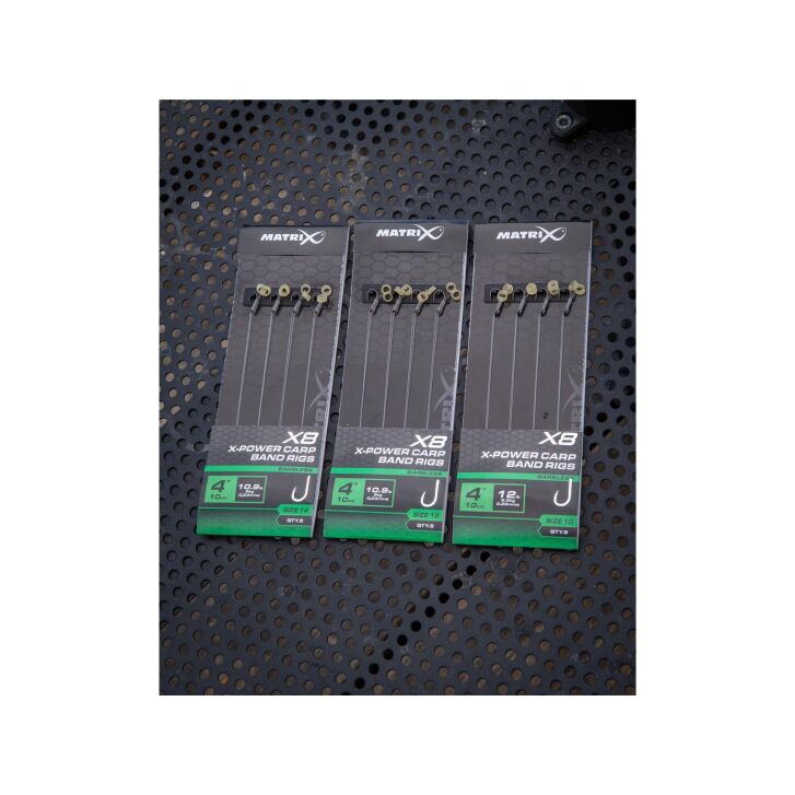 Matrix X8 X-Power Carp Band Rigs
