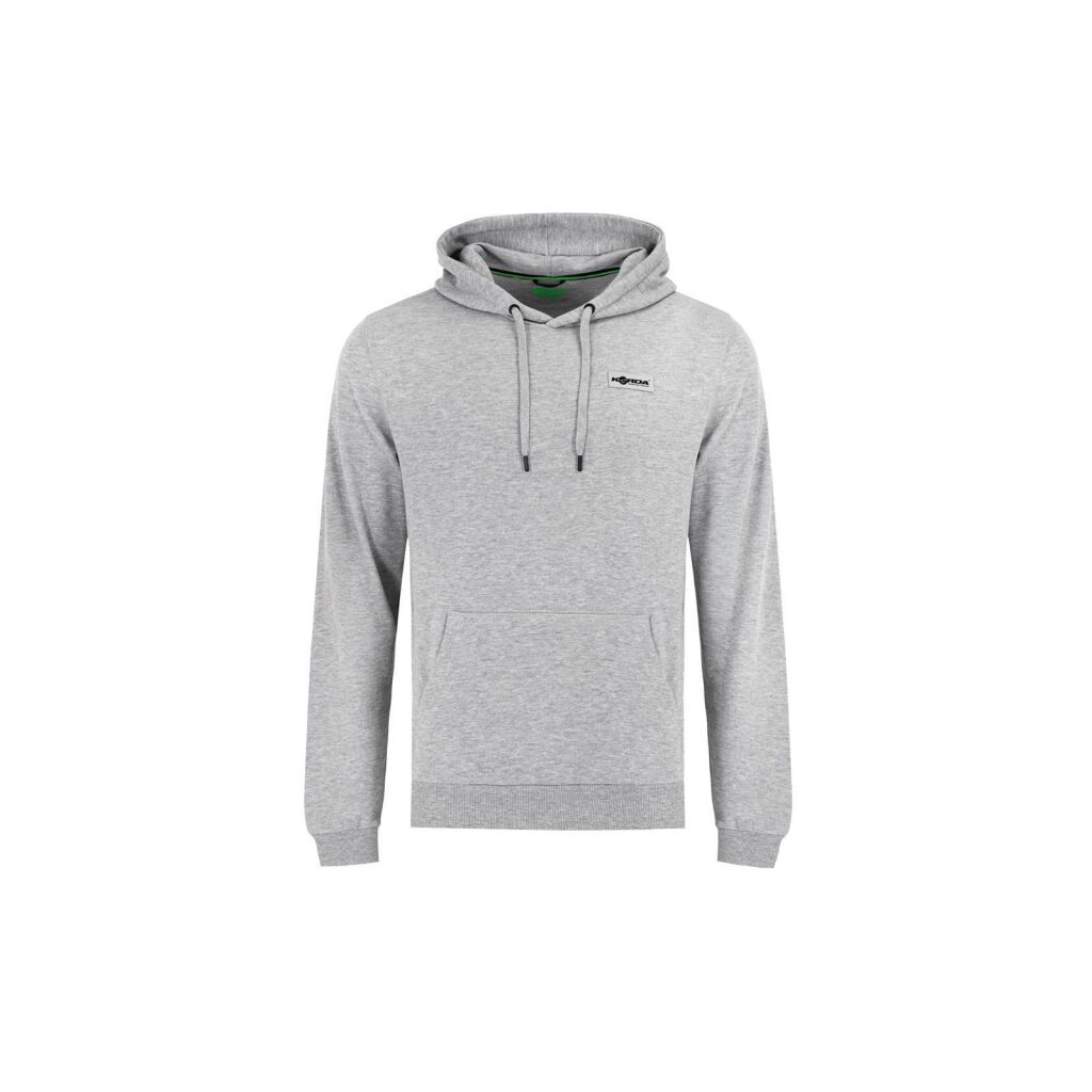 Korda Patch Hoodie | Heather Grey | Truien