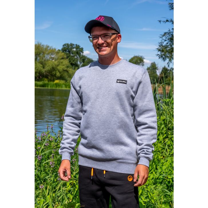 Guru Patch Crewneck Grey