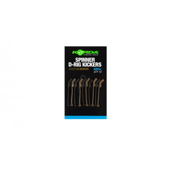 Korda Spinner D Rig Kickers | Green/Brown M