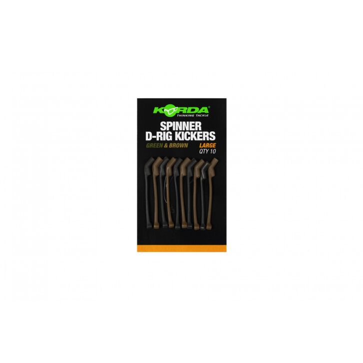 Korda Spinner D Rig Kickers | Green/Brown M