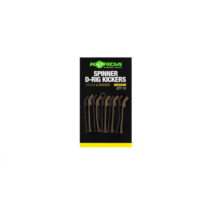Korda Spinner D Rig Kickers | Green/Brown M