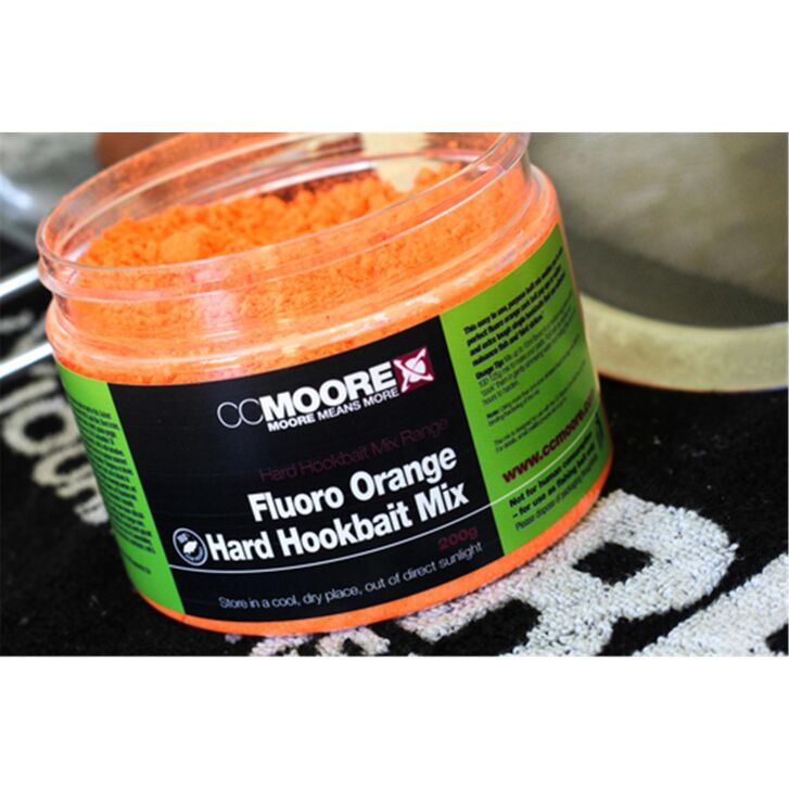 CCmoore Fluoro Orange Hard Hookbait Making Pack 200g