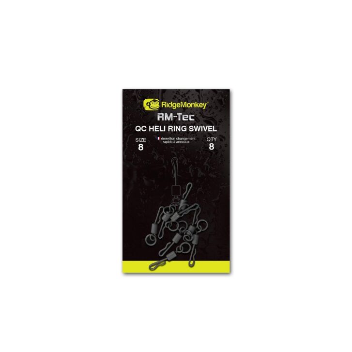 RidgeMonkey Tec Quick Change Heli Ring Sw.size 8