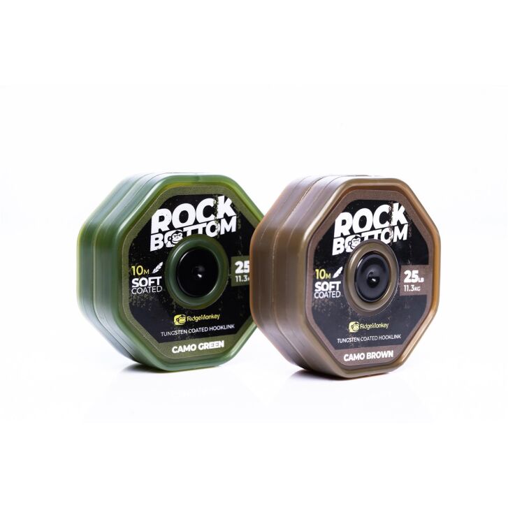 RidgeMonkey Rock Bottom Soft coated 10m Green 25lb