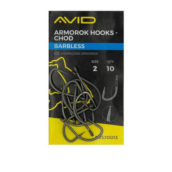 AVID ARMOROK HOOKS - CHOD SIZE 4