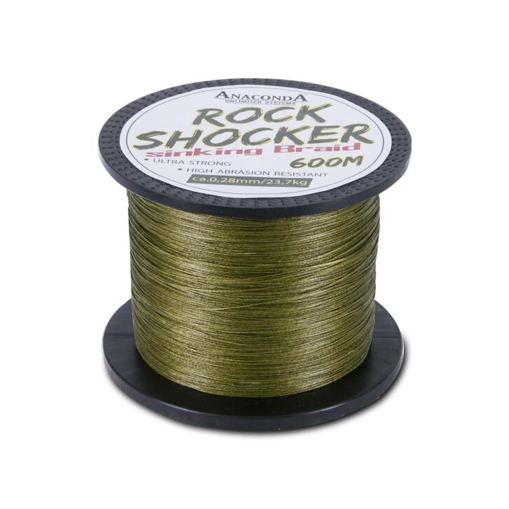 Anaconda Rockshocker sinking Braid 600m/0,22mm