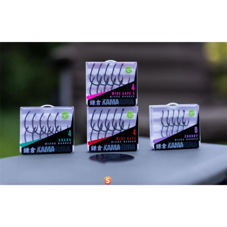 Korda Kamakura Wide Gape Barbless Size 4