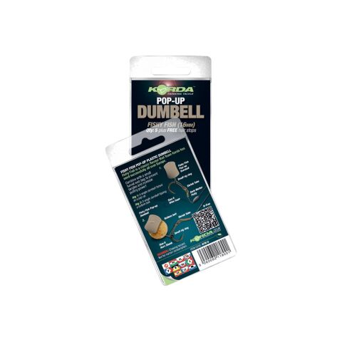 Korda Pop-up Dumbell Fishy Fish (12mm) - 8 pcs