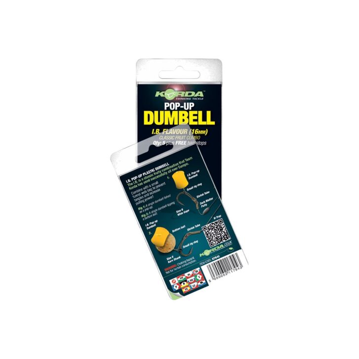 Korda Pop-up Dumbell IB (16mm) - 5 pcs