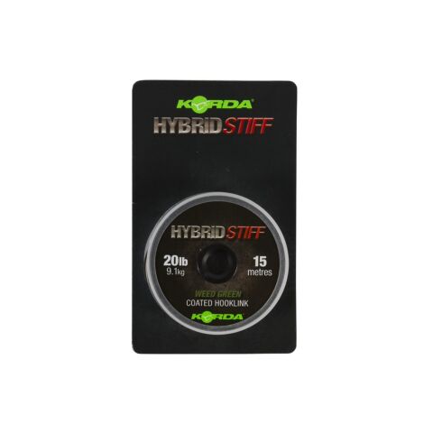 Korda Hybrid Stiff 20lb - 15m weedy green
