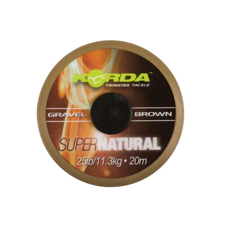 Korda Super Natural - Gravel Brown 18lb - 20m