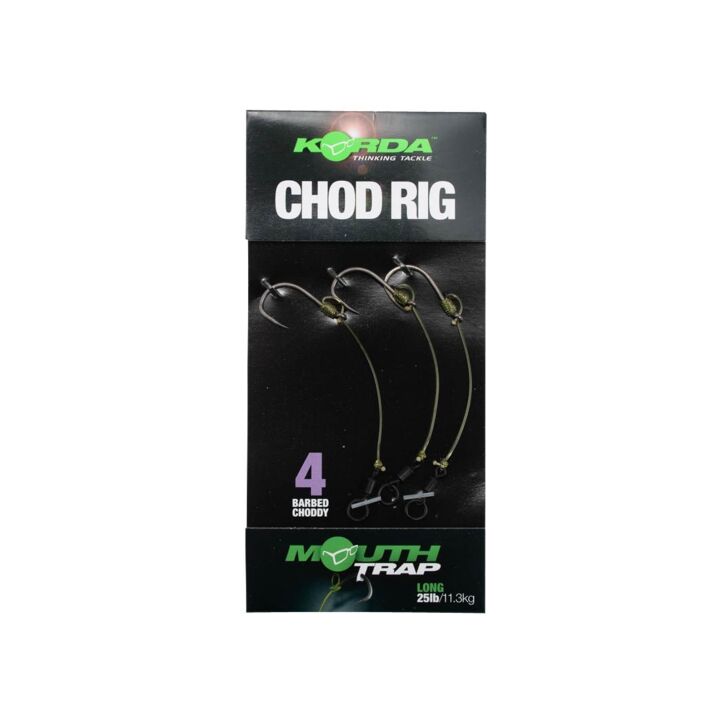 Korda Chod Rig Long Size 4 Barbed - 5 cm