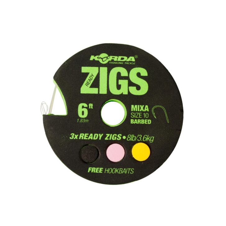 Korda Korda Ready Zigs 10ft / Size 10/300cm/3 zigs on spool