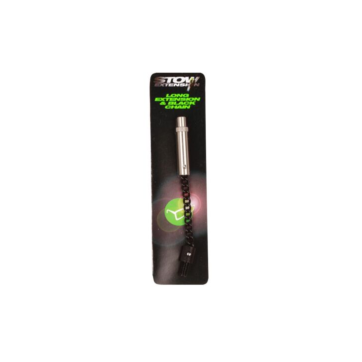Korda Black Stainless Chain With Adapator Long