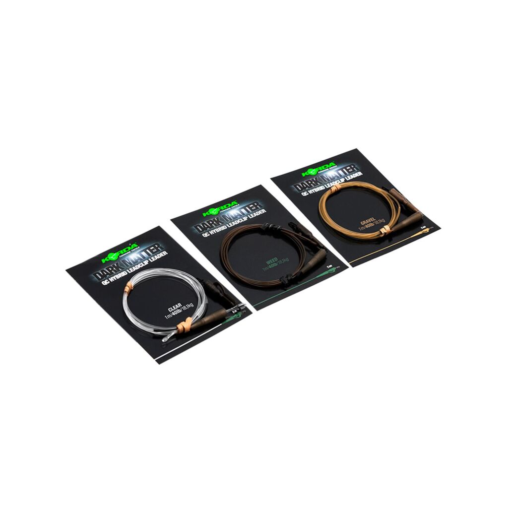 Korda Dark Matter Leader QC Hybrid Clip | Leaders