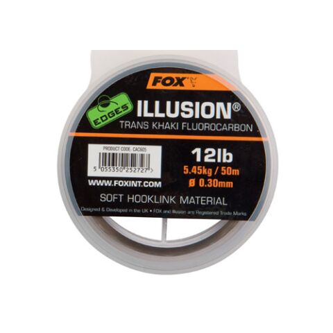 Fox EDGES Illusion Soft Trans Khaki 12lb/0.30mm