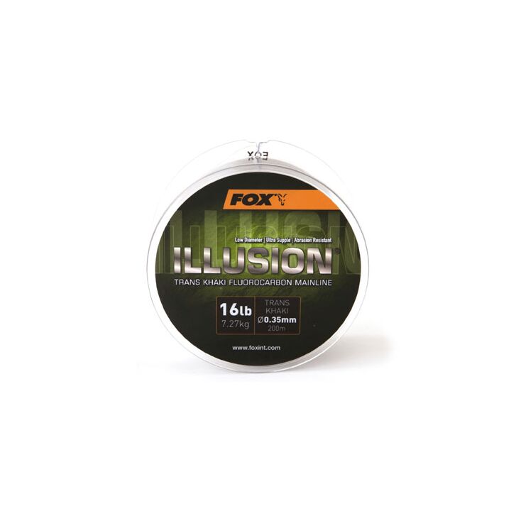 Fox Illusion Mainline  Trans Khaki  19lb/0.39mm